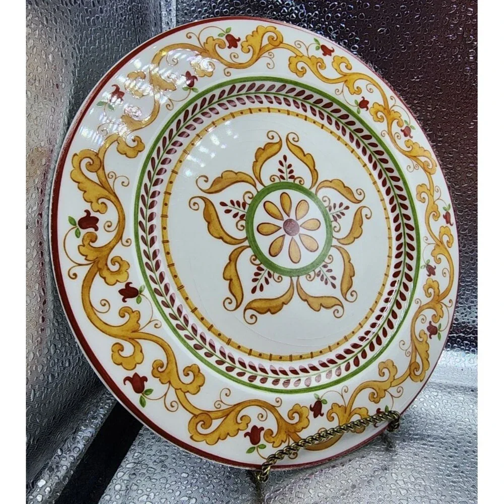 World Market Lisbon Salad/Luncheon Plate Portugal (set of 5) (READ LISTING!!!!)
